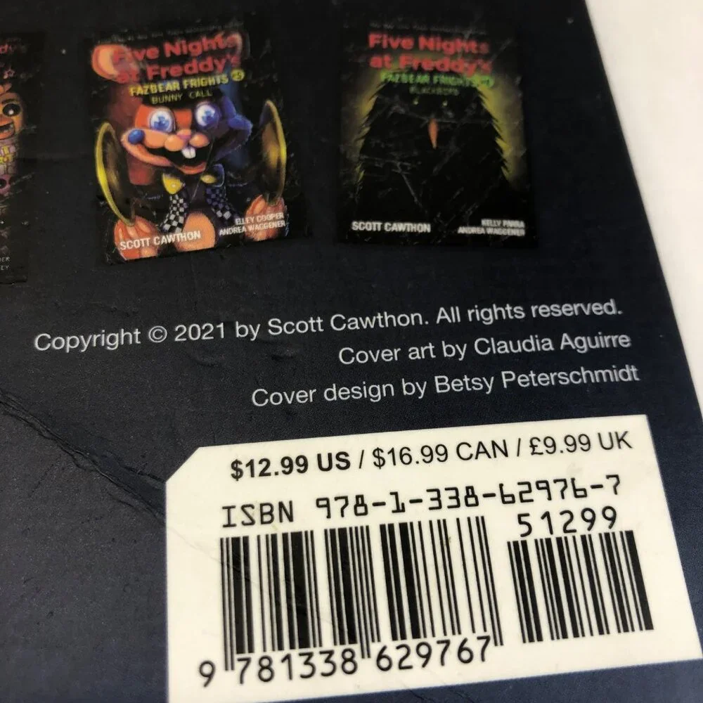 The Twisted Ones: The Graphic Novel Five‎ Nights at Freddy's Book Scott Cawthon